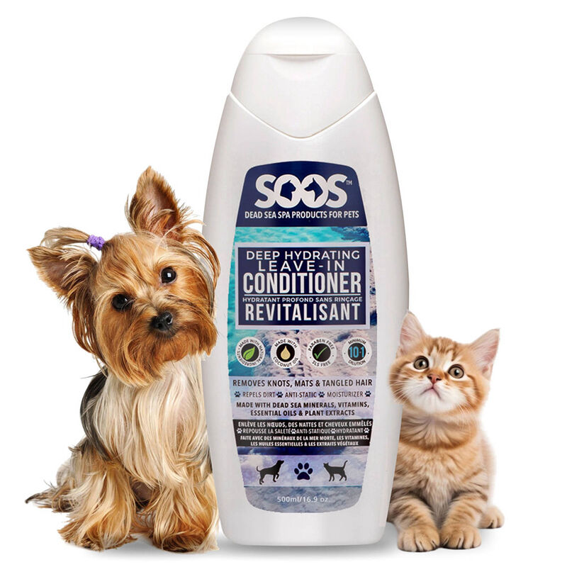 Soos Pets, Deep Hydrating Leave-In Pet Conditioner - 500ML image number null